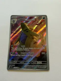 Pokemon TCG Tyranitar 222/193 Illustration Rare Holo Sv02: Paldea Evolved - Image 1