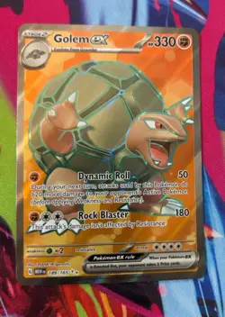 Golem ex 189/165 Pokemon Scarlet & Violet 151 Ultra Rare - Image 1