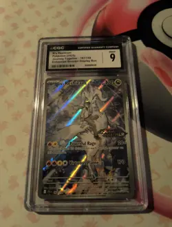 POKEMON JOURNEY TOGETHER #167 N'S RESHIRAM STAMPED PROMO CGC 9 Graded - Image 1