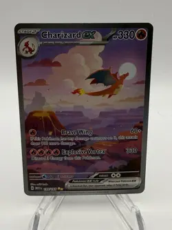 Pokemon TCG Charizard ex Special Illustration Rare Holo 199/165 Scarlet & Viole… - Image 4