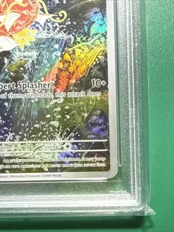 Pokemon Magikarp Paldea Evolved Illustration Rare 203/193 PSA 9 - Image 4