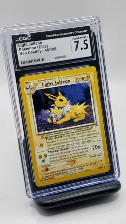 Light Jolteon - Pokemon Neo Destiny 48/105, Near Mint+ (CGC 7.5) - Image 1