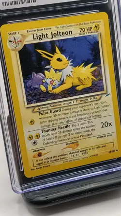 Light Jolteon - Pokemon Neo Destiny 48/105, Near Mint+ (CGC 7.5) - Image 2