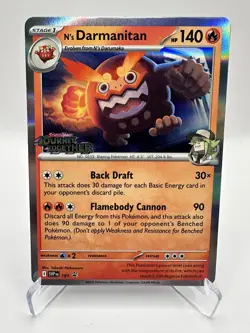 N’s Darmanitan SVP 181 Promo Journey Together Pokemon Near Mint - Image 1