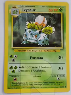 Ivysaur ® Set Base 30/102 ® Non Comune ® Pokemon ® Italiano ® EX - Image 1
