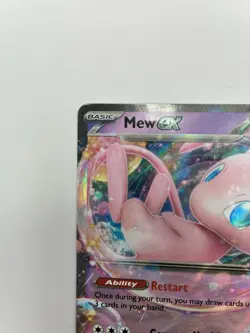 2023 Pokemon Scarlet and Violet 151 Holo Mew ex 151/165 - Image 2