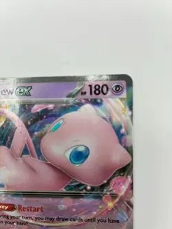 2023 Pokemon Scarlet and Violet 151 Holo Mew ex 151/165 - Image 3