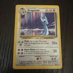 Dragonair 18/102 Pokemon Base set rare - Image 1