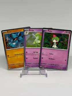 Riolu (076) Ralts (058) Kirlia (059) Cosmo Holo - 2025 Fall Collector Chest - Image 1