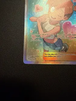 Pokemon TCG Unified Minds Misty's Favor Trainer Full Art 235/236 - Image 5