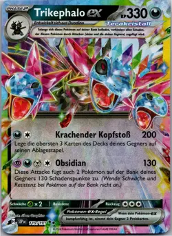 Trikephalo Ex 119/191 Sturmische Funken Deutsch NM Pokemon - Image 1