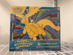 POKEMON CENTER ASCENDED HEROES ELITE TRAINER BOX ETB (READ DESCRIPTION) - Image 1
