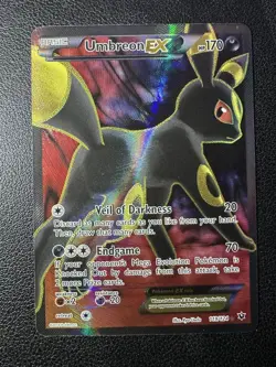 Pokemon TCG: Umbreon EX (Full Art) 119/124 Fates Collide Holo - NM/LP - Image 1