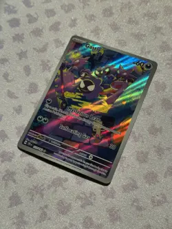 Pokemon TCG Gastly 177/162 SV05: Temporal Forces Illustration Rare, NM - Image 1