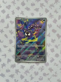 Pokemon TCG Gastly 177/162 SV05: Temporal Forces Illustration Rare, NM - Image 2