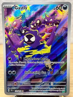 Temporal Forces Gastly 177/162 Illustration Rare Pokemon NM/M - Image 1