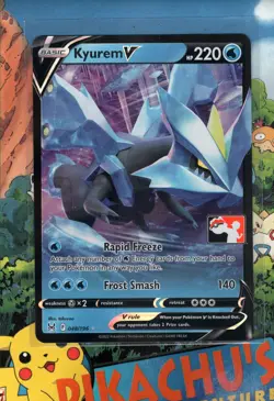 Pokemon TCG 048/196 Kyurem V Prize Pack Play League Series 3 Stamped NM/M - Image 1