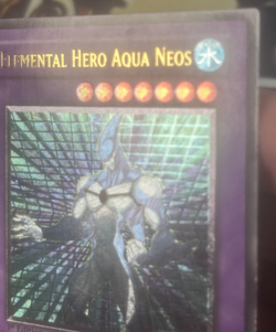 Yugioh: Elemental Hero Aqua Neos - POTD-EN031 - Ultimate Rare - 1st Edition MP - Image 4