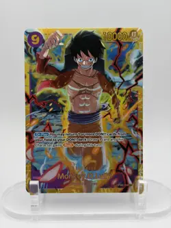 Monkey D. Luffy OP09-119 SEC One Piece Emperors in the New World NM ENGLISH - Image 1