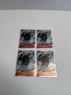 Trafalgar Law Prb02-002 Sr (Reprint) x4 Playset One Piece TCG English - Image 1