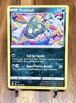 Trubbish 168/264 Non Holo Common Fusion Strike Pokemon Card NM - Image 1