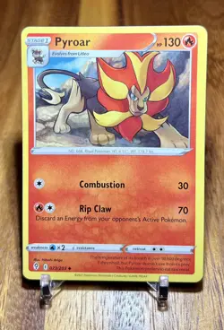Pyroar 023/203 Non Holo Evolving Skies Pokemon Card NM - Image 1