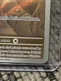 2024 Pokemon Black Star Promo Card 075 Mimikyu Scarlet & Violet Paldean Fates - Image 5
