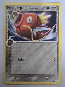 Magikarp 69/110 Common Holon Phantoms LP Pokemon Card - Image 1