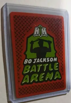 Bo Jackson Battle Arena Jeanetic #BF-145 First Edition Rookie Inspired Fire Card - Image 2