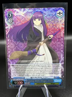Living With Magic, Fern SFN/S108-E082S SR Weiss Schwarz Frieren English Card - Image 1