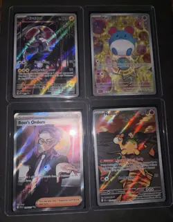 Pokemon ascending hero’s card lot illustration rare, ultra rare and a SV promo - Image 2