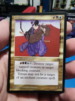Tetsuo Umezawa Legends Rare MTG Card Magic the Gathering. NM/LP Check Pictures - Image 1