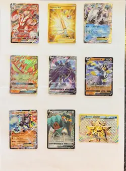 Pokemon TCG 9 Holo Card Lot GX EX V BREAK Urshifu Palkia Flygon Corviknight - Image 1