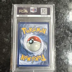 Pokemon Mew EX TCG Card 232/091 Paldean Fates Sir PSA 9 'Bubble Mew' - Image 2