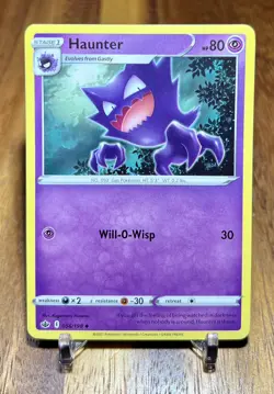 Haunter 056/198 Non Holo Uncommon Chilling Reign Pokemon Card NM - Image 1