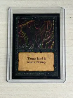 MTG International Collector's Edition - Evil Presence - Never Played- Mint - Image 1