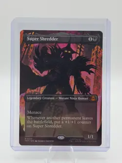 Super Shredder Borderless Teenage Mutant Ninja Turtles MTG MINT 🔥non-foil - Image 1