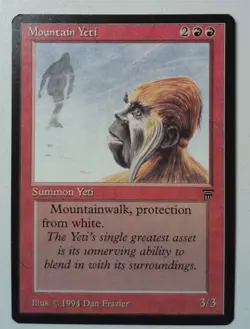 Mountain Yeti *Uncommon* Magic MtG x1 Legends SP - Image 1