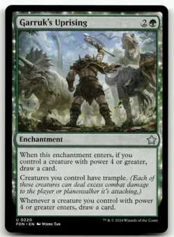 Garruk's Uprising MTG Foundations 220 Uncommon NM - Image 1