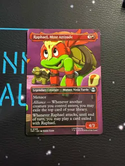 Raphael, Most Attitude Teenage Mutant Ninja Turtles Uncommon - Image 2