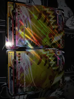 Lot Of 6 Jumbo Pokemon Black Star Promo Cards 5 Pikachu VMAX & 1 Zapdos EX - Image 2
