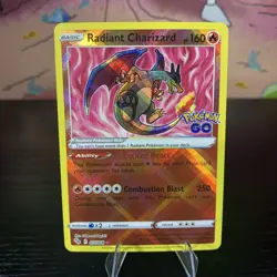 Radiant Charizard 011/078 Pokemon GO Holo - Image 1
