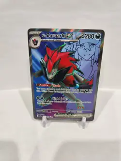 Pokemon TCG Journey Together N's Zoroark EX Holo Ultra Rare Full Art 175/159 NM - Image 1