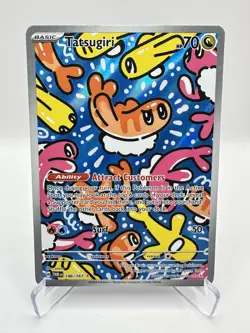Tatsugiri 186/167 Sv06: Twilight Masquerade Holo Pokemon Near Mint - Image 1
