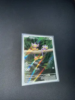 Pokemon TCG Aipom Paradox Rift 211/182 Holo Illustration Rare NM - Image 1