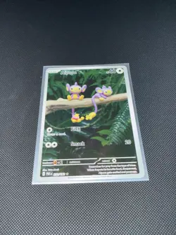 Pokemon TCG Aipom Paradox Rift 211/182 Holo Illustration Rare NM - Image 2