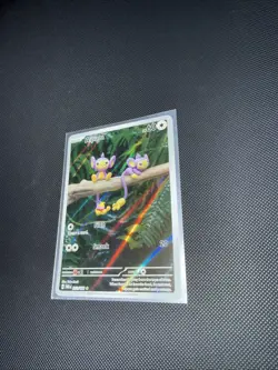 Pokemon TCG Aipom Paradox Rift 211/182 Holo Illustration Rare NM - Image 3