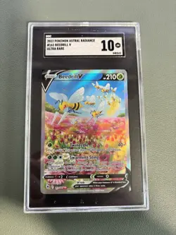 Pokemon TCG SGC 10 Astral Radiance Beedrill V 161/189 2002 Alternate Art - Image 1