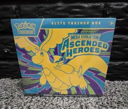 SEALED Pokemon Ascended Heroes ETB and Phantasmal Flames Lot - Image 1