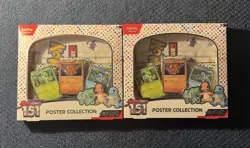 (x2) Pokemon TCG Scarlet & Violet - 151 Poster Collection Box - 6 Packs - Image 1